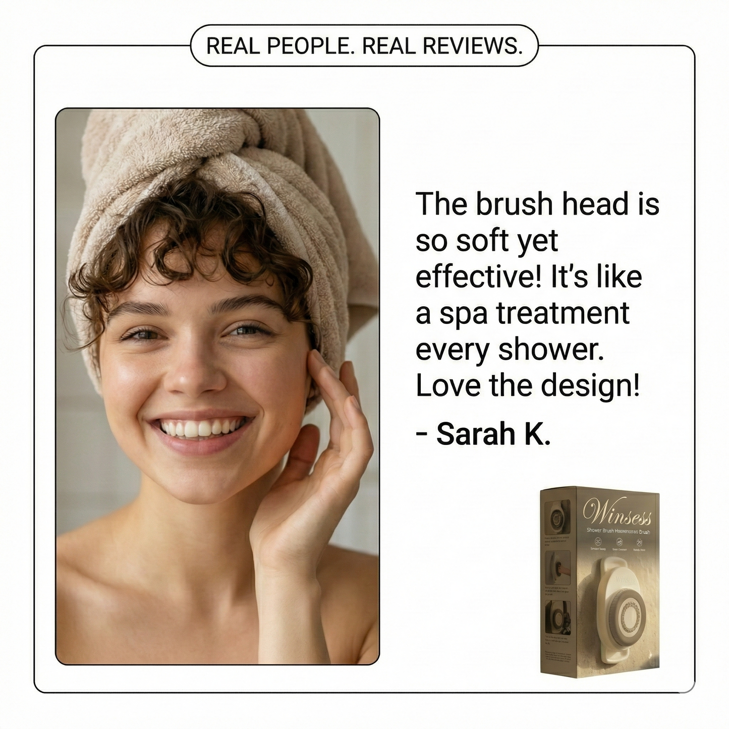 EaseScrub™ - Fixed Position Shower Care System