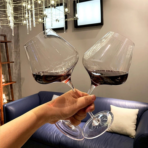 Burgundy Wine Glass