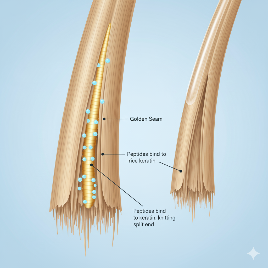 GoldenSeam® - Split Ends Repair Serum